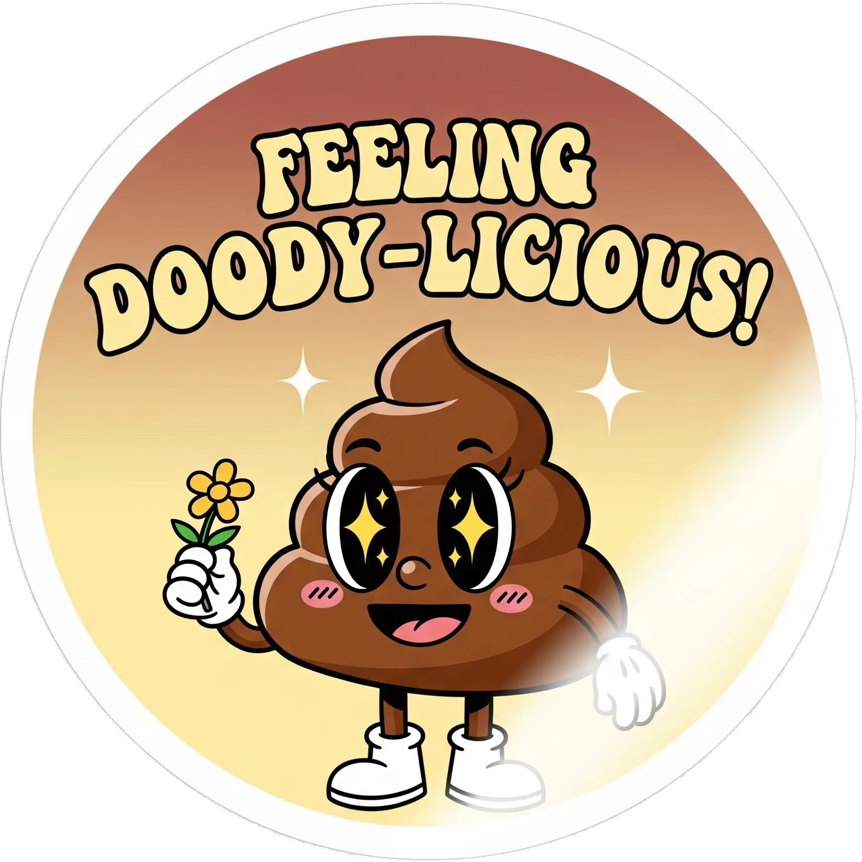 Poop sticker set 1