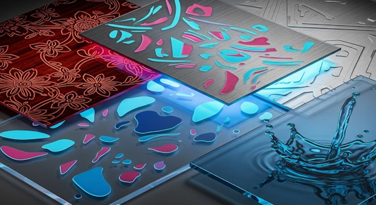 Premium 3D-UV-Textur Beispiel