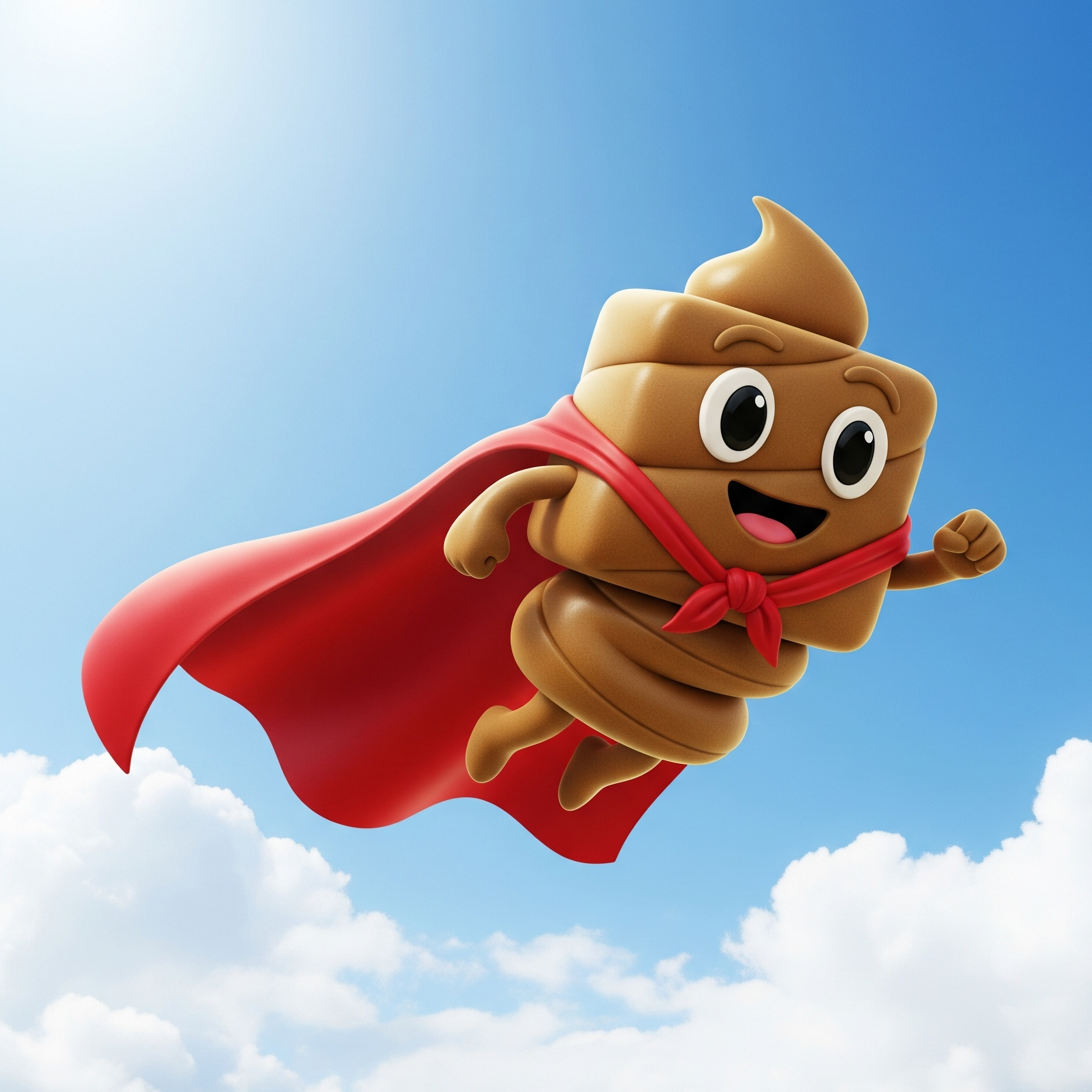 Superhero Poop magneet 4