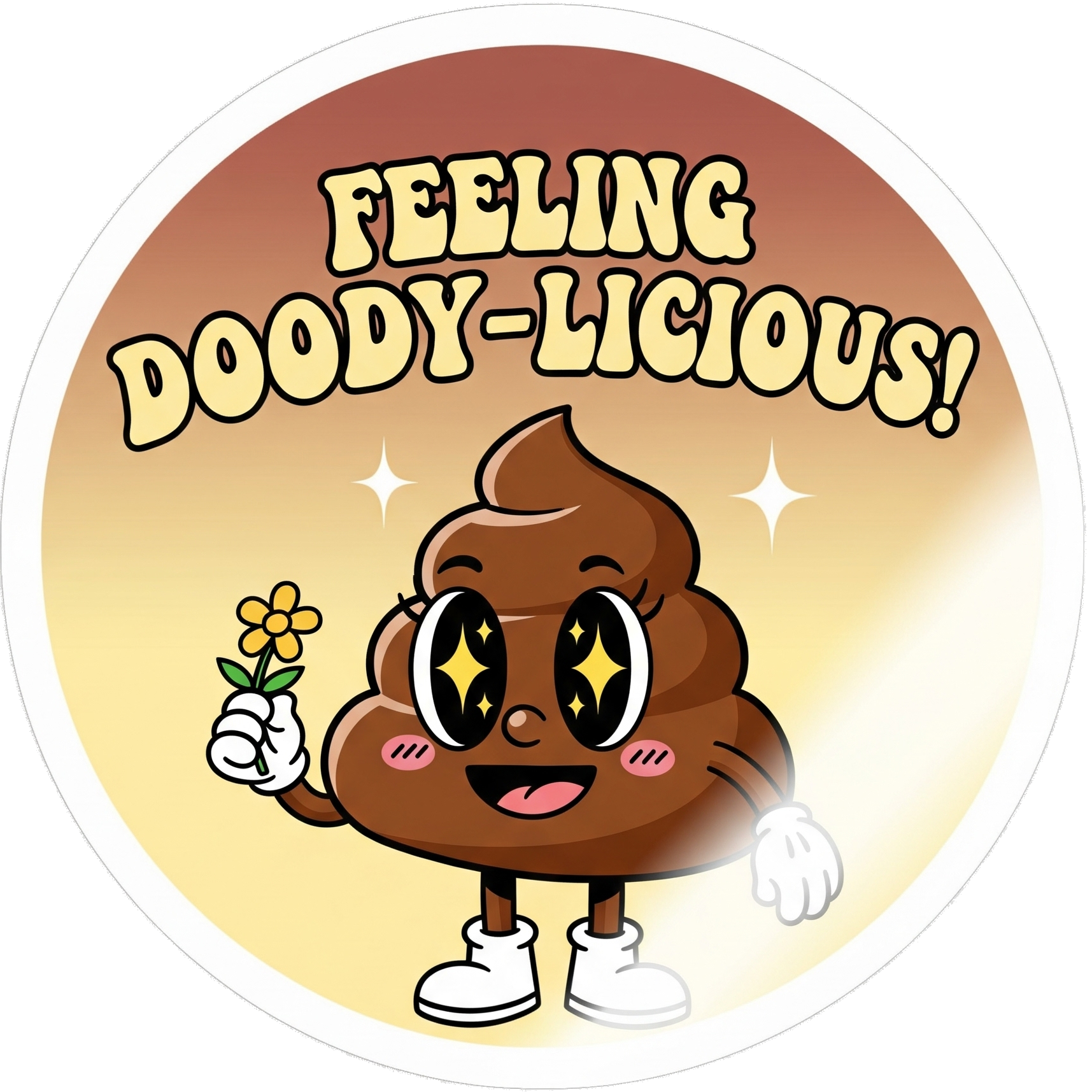 Poop sticker set 1