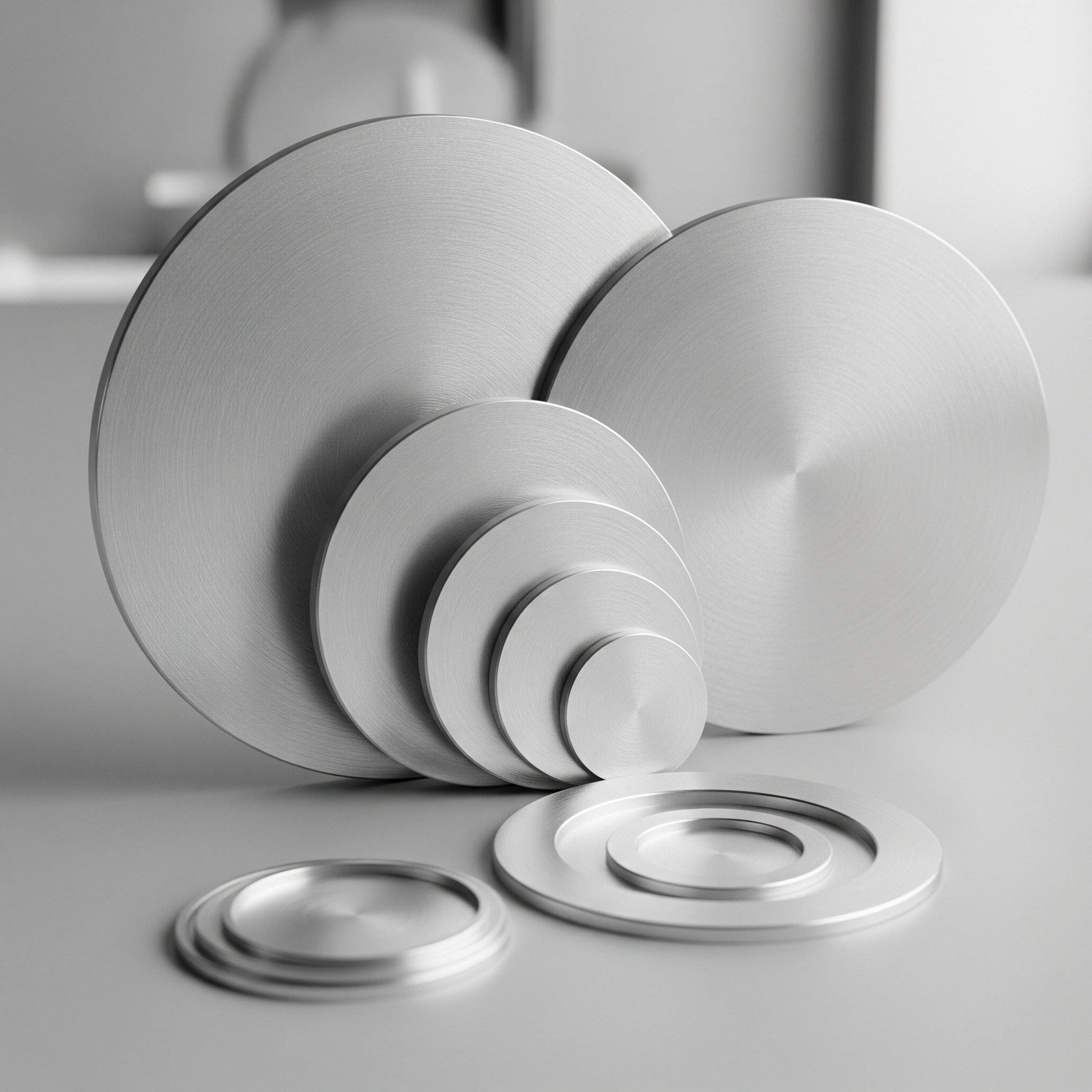 Aluminium Cirkel Plaat 100 x 100 x 1.5 mm 10 stuks
